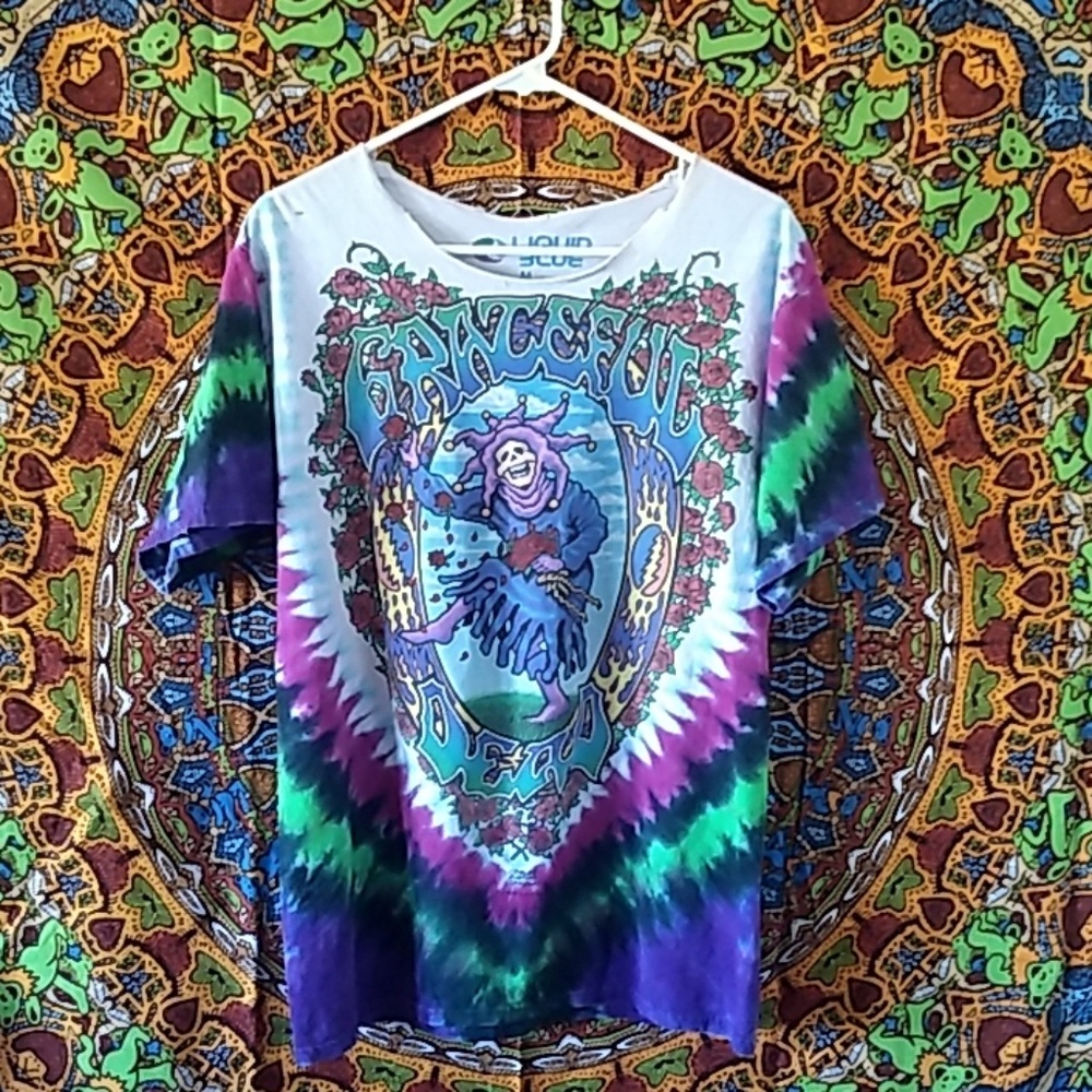 Liquid Blue M Grateful Dead Seasons Tie Dye SS